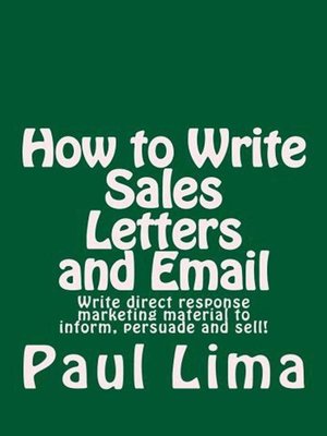 cover image of How to Write Sales Letters and Email